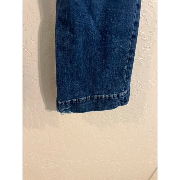 Wrangler Slight Flare Flattering Casual Blue Jeans - Picture 8 of 10